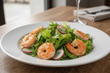 Salade aux crevettes